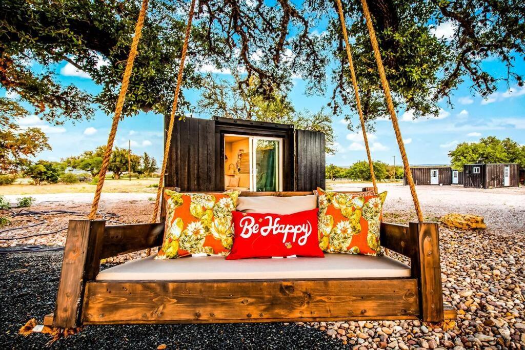 The Container Retreat @ 290 Wine Trail #10 Welcome Friends! Hye Exterior foto